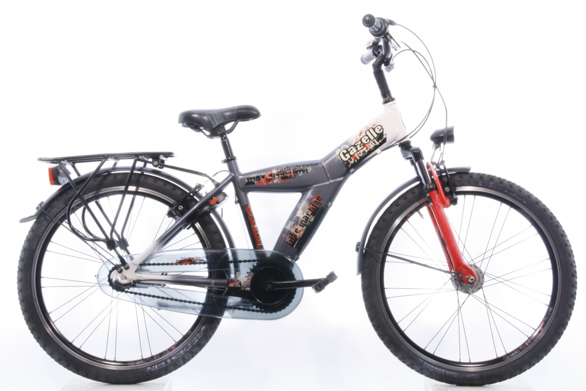 Sanctie Beschikbaar Afgekeurd Gazelle Bike Machine Jongens 24 Inch Grijs 3 Versn 39 cm - Wereldfietsen